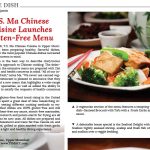 T.S Ma Chinese Cuisine Launches GlutenFree Menu
