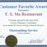 Montclair Town Planner – Outstanding Service